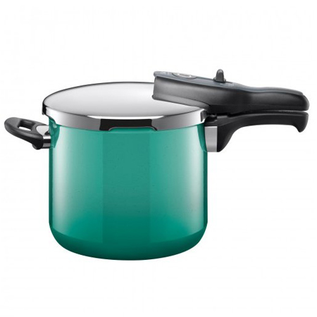 Tlakový hrnec Sicomatic t-plus Silit zelený 22 cm 6,5 l a